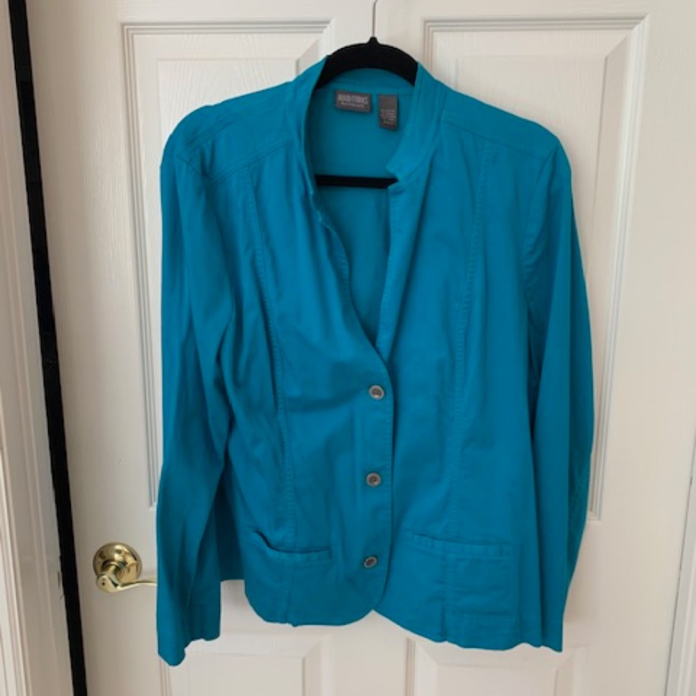 Beautiful Teal Additions Jacket by Chico's